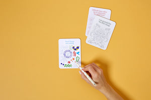Colour-Your-Own Affirmation Card Kit