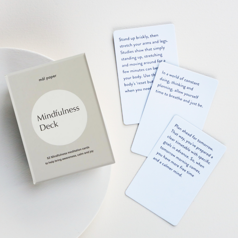 Mindfulness Meditation Card Deck