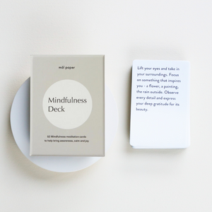 Mindfulness Meditation Card Deck