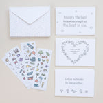 DIY Gratitude Mail Card Set for Kids