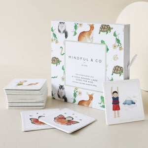 Yoga Memory Card Game