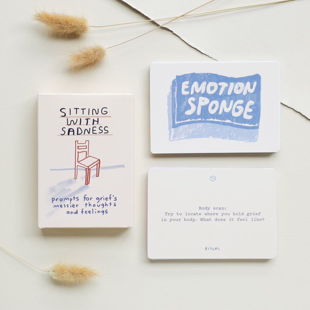 Sitting With Sadness Card Deck