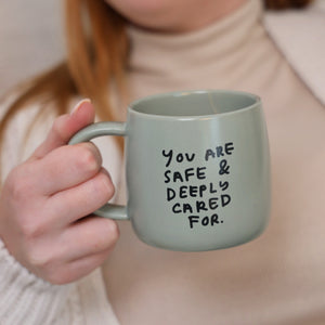 Safe and Cared For Mug