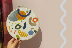 Embroidery Kit - Shapes