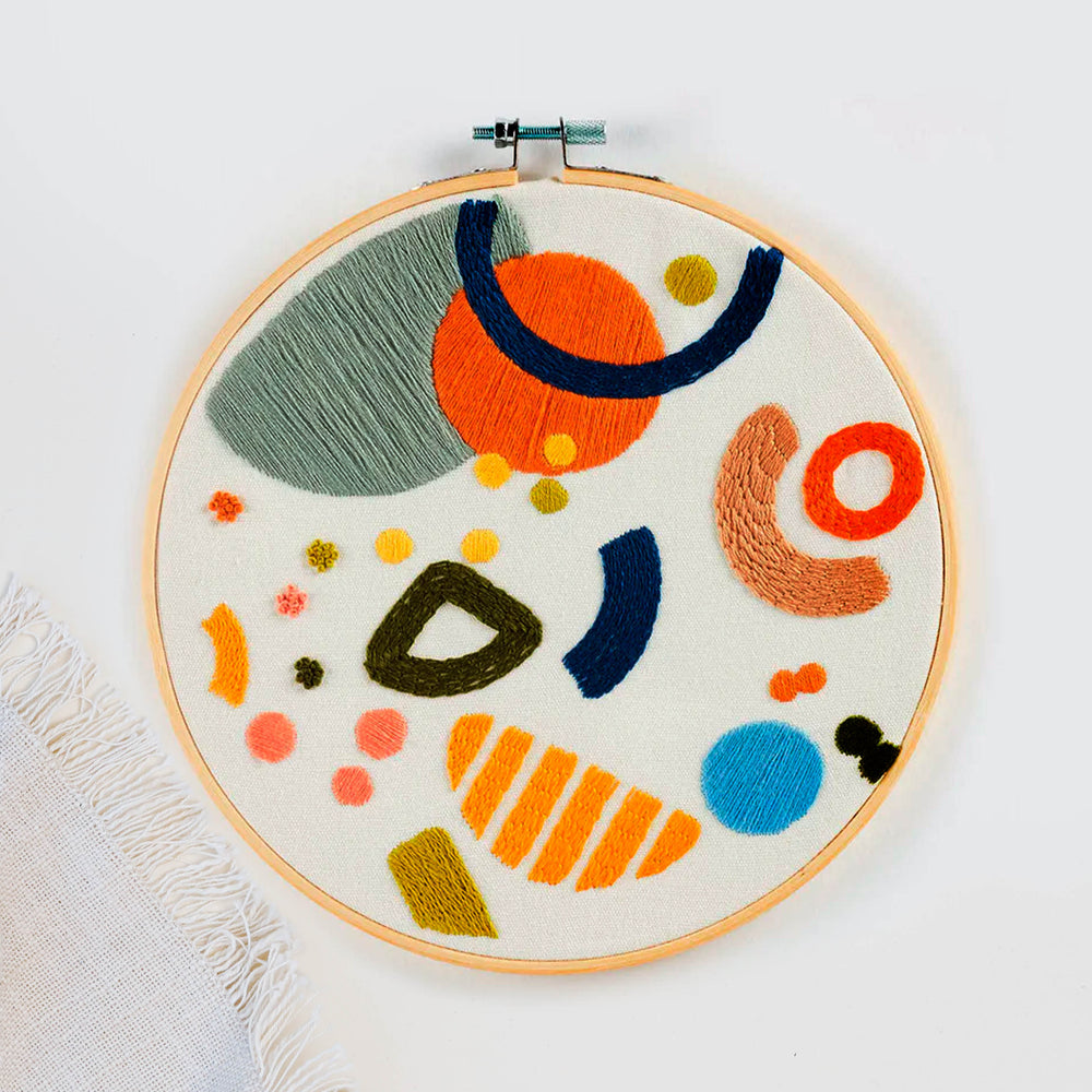 Embroidery Kit - Shapes