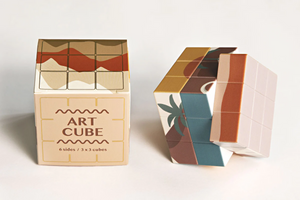 Art Rubik's Cube - Desert