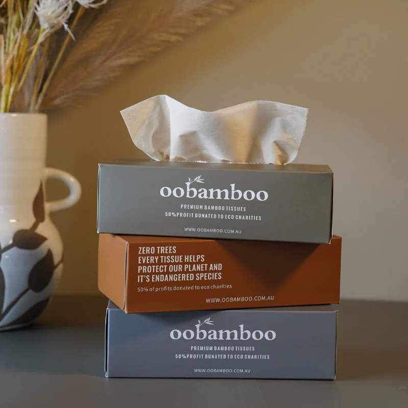 Bamboo Tissue Box