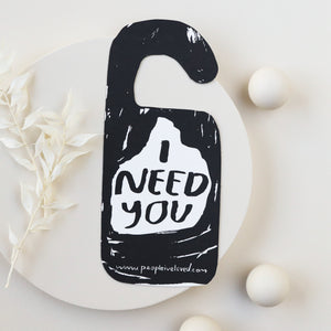 Alone Time Door Hanger