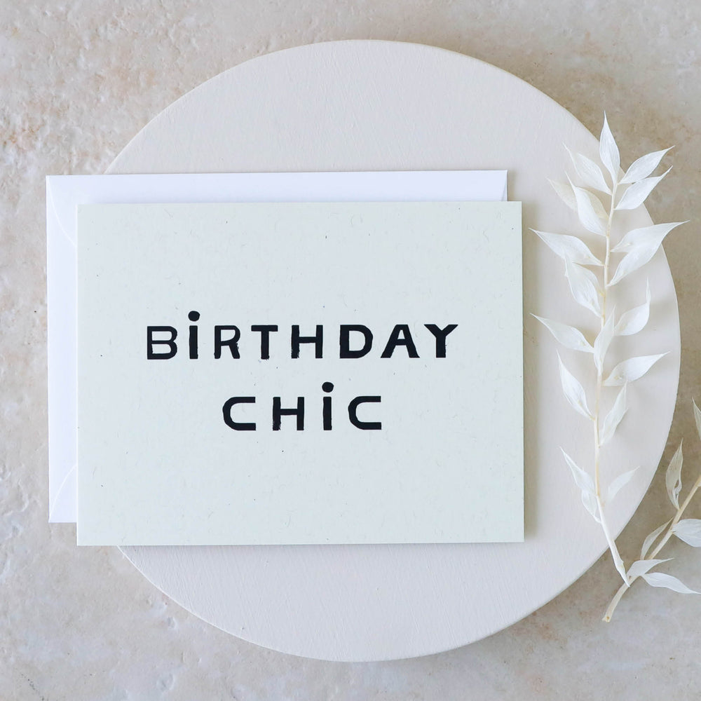 Birthday Chic Card